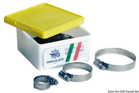 Serrage Inoxydable 19/38 MM Marque Osculati 18.029.04
