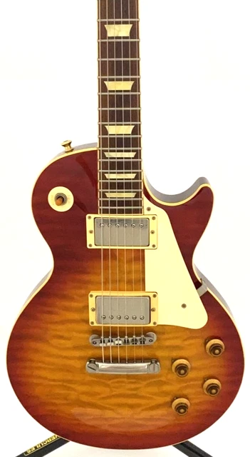 ORVILLE LES PAUL Standard Guitar LPS-80F Cherry Sunburst Made in