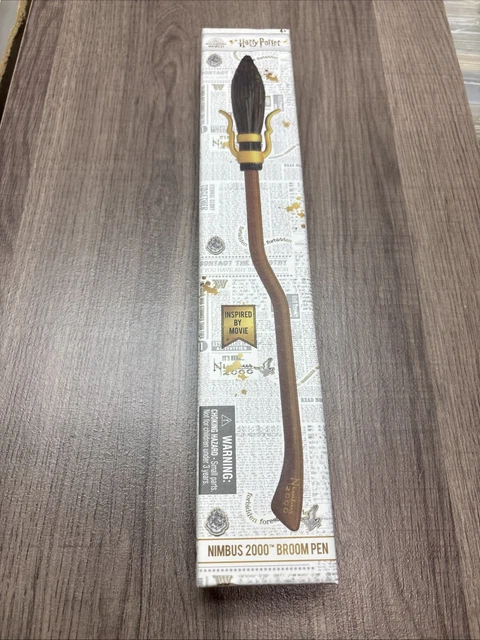 HARRY POTTER NIMBUS 2000 Sound Vibrating Broom Quidditch Broomstick Works  Rare $29.99