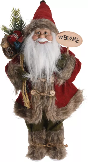 Extra Large Traditional Santa Claus Stunning Father Christmas Figure Decoration