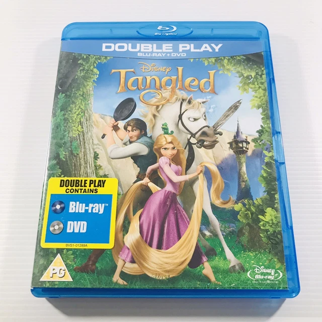 TANGLED BLURAY + DVD Movie Region Free Two Disc Set Disney £6.18