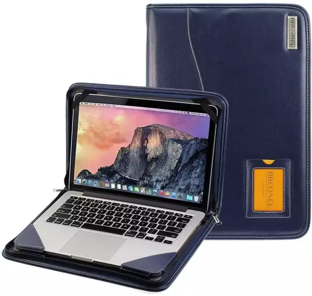 Broonel Blue Laptop Case Compatible with HP Chromebook 11-V001Na 11.6 Inch