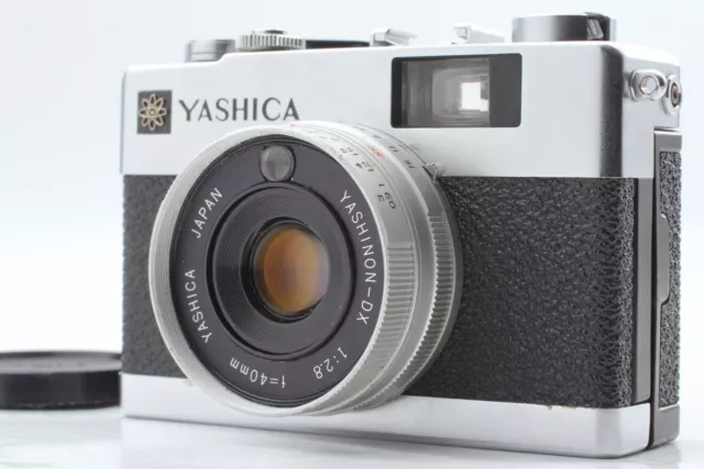 [MINT] YASHICA Electro 35 MC Silver 35mm Rangefinder Camera From JAPAN