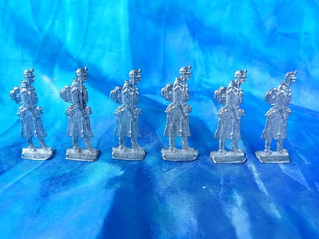 Placas de Estaño - Zinnfiguren - Flat Tin: 1756 Ejército Sueco - 31 Pax