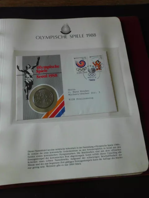 briefmarken olympische spiele 1988 3