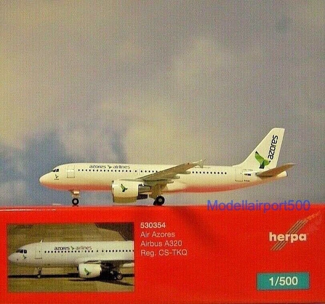 Herpa Wings 501620 Airbus A320 Air Canada 1:500 – Maquette Métal Collection Vintage H005