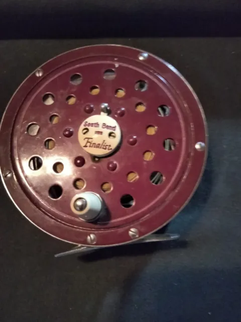 VINTAGE SOUTH BEND Finalist Red Large Fly Fishing Reel Model #1155 EUC  $34.90 - PicClick