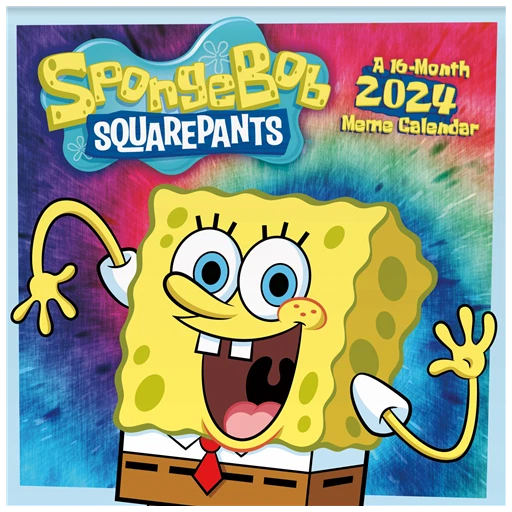 SPONGEBOB SQUAREPANTS 2024 Wall Calendar Brand New 244149 16.95