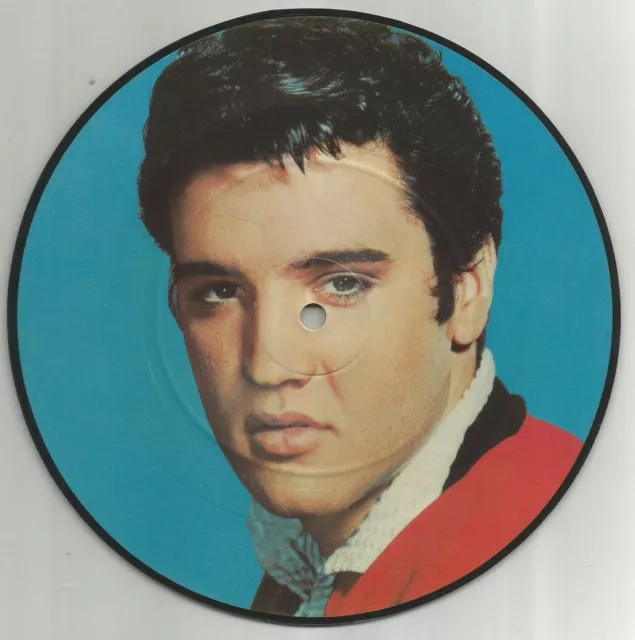 Elvis Presley - Baby I Don't Care 1983 UK RCA 7 inch vinyl picture disc single