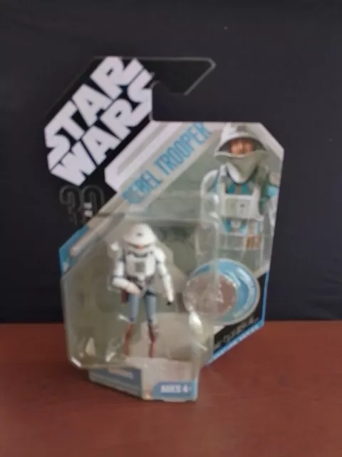 Star Wars 30th Anniversary Concept Rebel Trooper Rare Figure 3.75 McQuarrie #60
