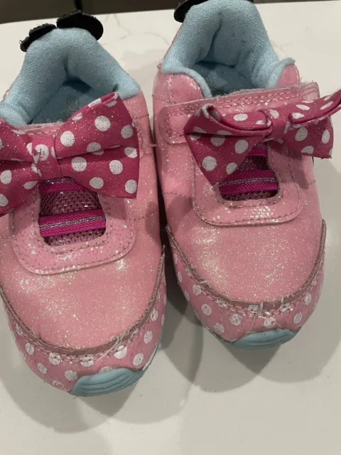 Disney Minnie Mouse Toddler Girls Shoes - Size 9