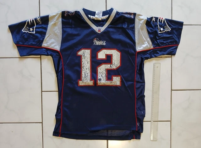 NFL JERSEY YOUTH XL New England Patriots #12 Tom BRADY (REEBOK