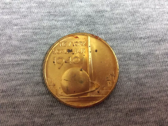 Vintage 1940 New York World’s Fair George Washington Token Coin