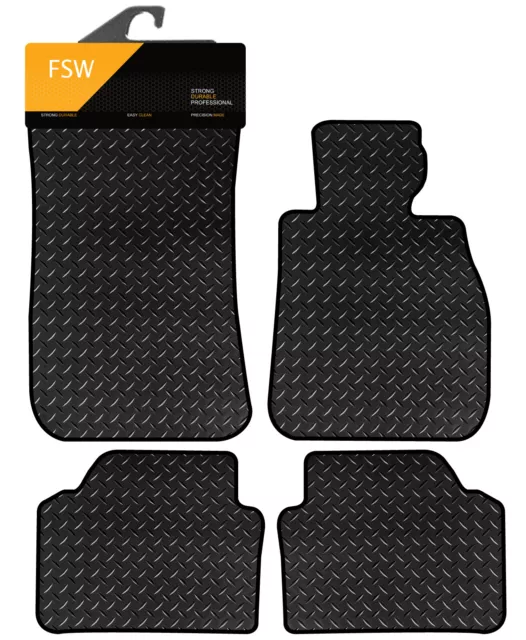 For Bmw 3 Series 2005-2012 E90-E91 Tailored 3mm Heavy Duty Rubber Car Floor Mats