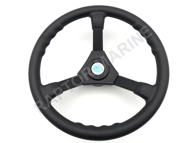 13 inch steering wheel for outboard remote control steering system, 3 spoke