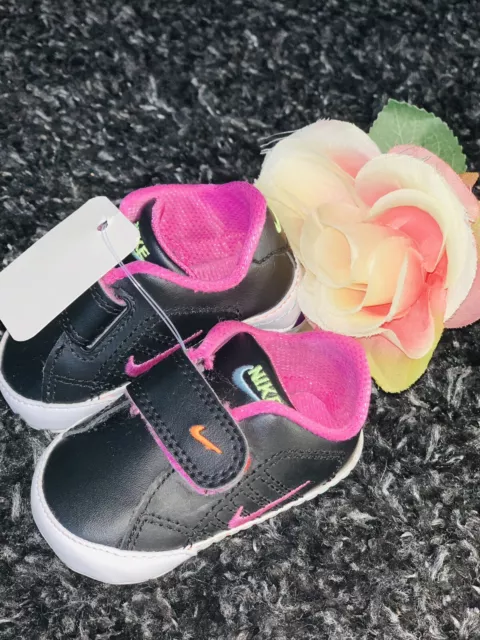 Schuhe Nike Krabbel-Babyschuhe Gr.16/17 Mädchen Top Neugeborene Neu Zwillinge