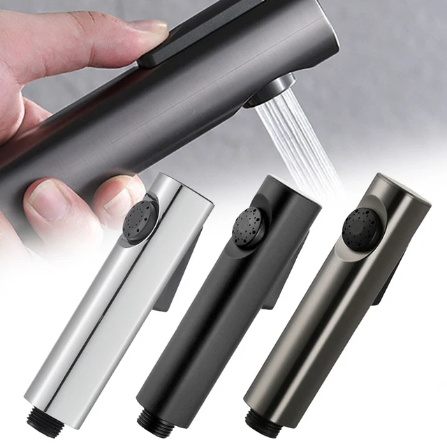 Diseño ergonómico y alta calidad 1 pieza cabezal de bidé de mano para inodoro ducha aerosol