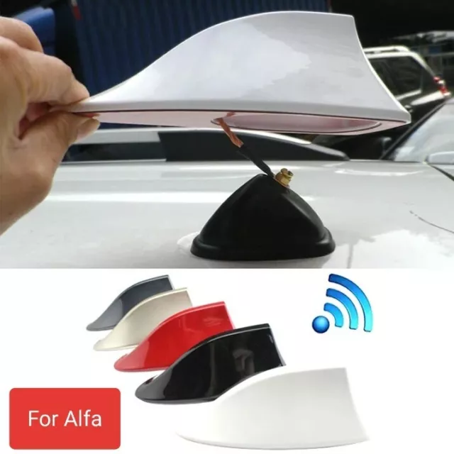 Antenna Pinna di Squalo Alfa Romeo 147 156 159 Mito Giulietta Gt FM/AM Shark Fin