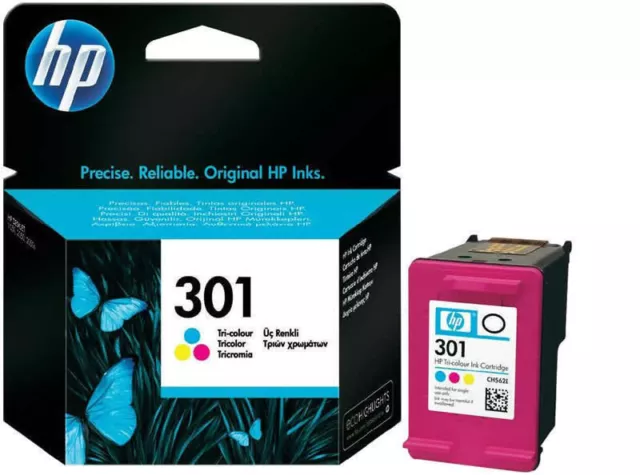 Original Hp301 Ch562Ee Color Farbig Tinte Patronen Drucker Patronen Bunt