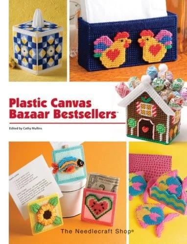 PLASTIC CANVAS BAZAAR BESTSELLERS By Lisa Fosnaugh & Sue Reeves - Hardcover NEW