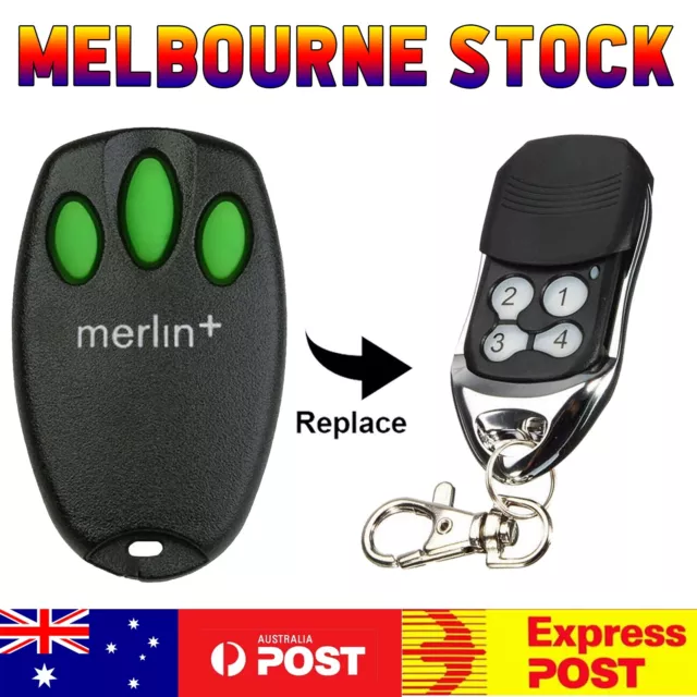 merlin+ C945 CM842 C940 C943 Compatible Garage/Gate Remote Control New