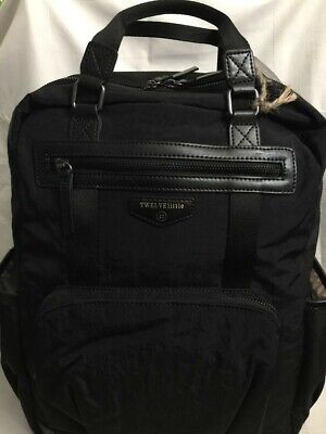 Twelvelittle Companion Black Backpack Diaper Bag New