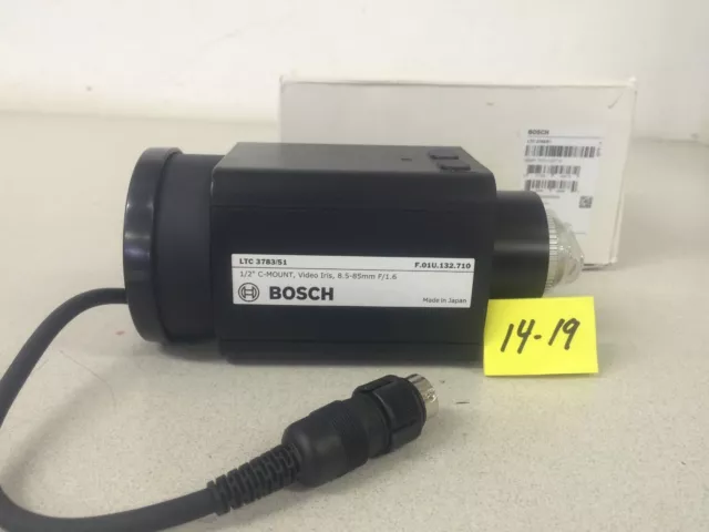 Bosch LTC 3783/51	Zoom Lens IR corrected 1/2-inch, 8.5 – 85 mm, Video-iris