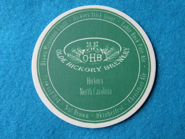 Beer Bar Mat Coaster ~ OLDE HICKORY Brewery Table Rock Pale Ale ~ NORTH CAROLINA