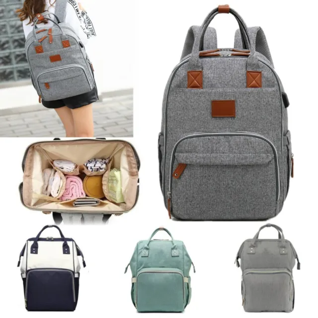 Multi-Function Living Traveling Share Baby Diaper Bag Waterproof Backpack Nappy