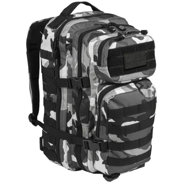 Mil-Tec 75L Military Army 'Ranger' Hiking Rucksack Backpack in Black, Olive  and Flecktarn Camouflage (Internal Frame)