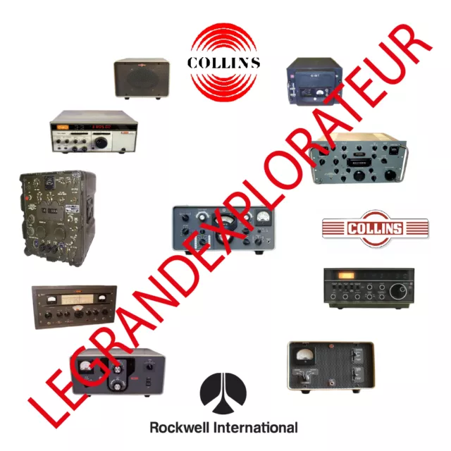 ULTIMATE ROCKWELL COLLINS Radio Repair Service & Operation Manuals