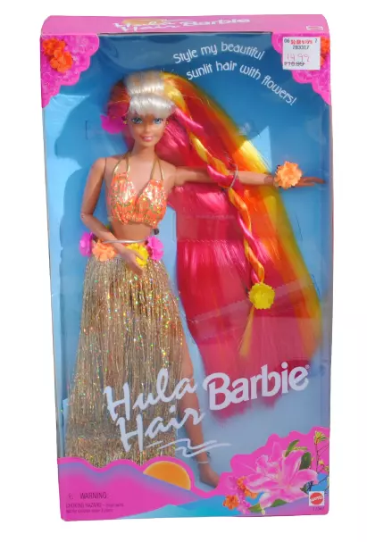 Barbie Hula Hair Doll By Mattel