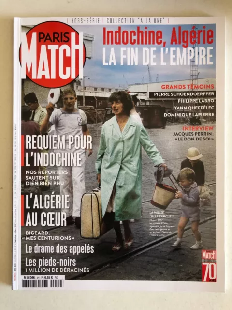 ★ Paris Match À La Une N°4 ★ Indochine, Algérie, La Fin De L'empire ★ Neuf ★