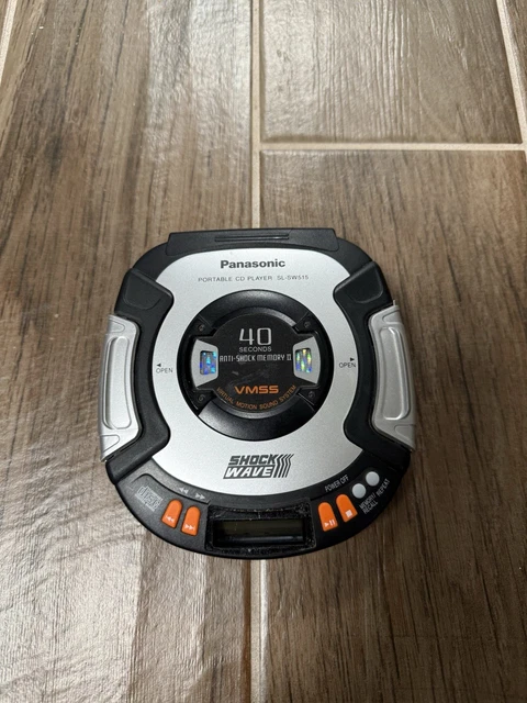 PANASONIC SHOCKWAVE CD Player Car/Portable Anti-Shock Blue SL