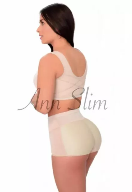 FAJA COLOMBIANA CON Relleno Aumenta Cola Butt Lifter Padded Panty Ann Slim  1018 £27.53 - PicClick UK