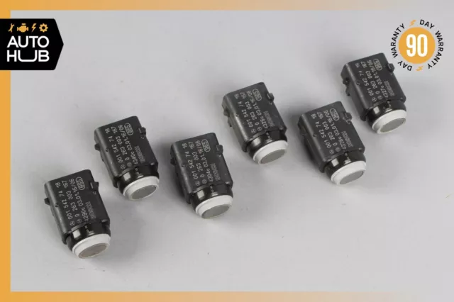 03-06 Mercedes R230 SL500 SL55 AMG Bumper Parktronic Parking Sensor Set of 6 OEM
