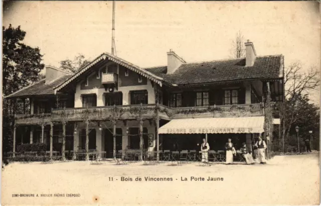 CPA PARIS Restaurant de la Porte Jaune Bois de Vincennes (971442)