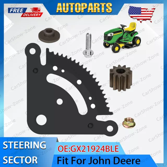 Steering Sector Gear Kit FIT FOR John Deere Lawn, Garden Tractor 19Teeth