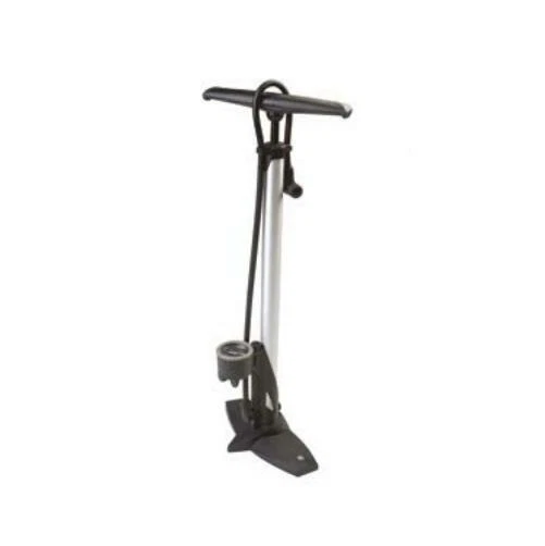 pompa bici al telaio classica alluminio nera 350/380