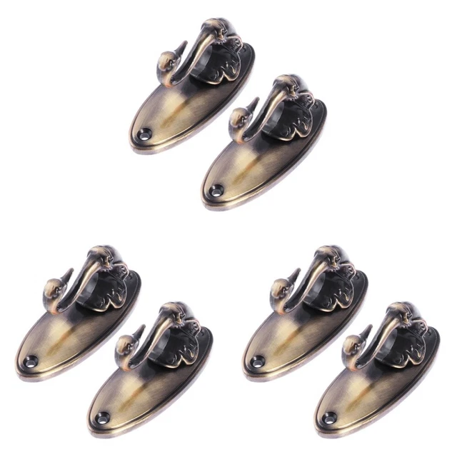 6 pcs Gancio della tenda Utile Tenda Holdback Per Camera letto Casa