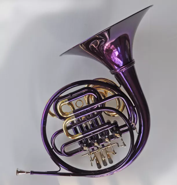 STERLING Bb SWFH-700 Single FRENCH HORN • Purple • Pro Quality • Brand New • 2