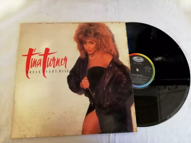 Tina Turner Break Every Rule Disco Vinilo LP 1986 Capitol Records Emi Usado