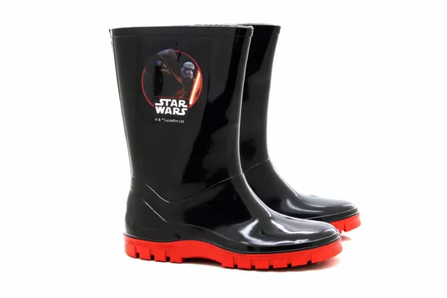 Garçons Enfants Enfants Original STAR WARS Rain Splash Wellington