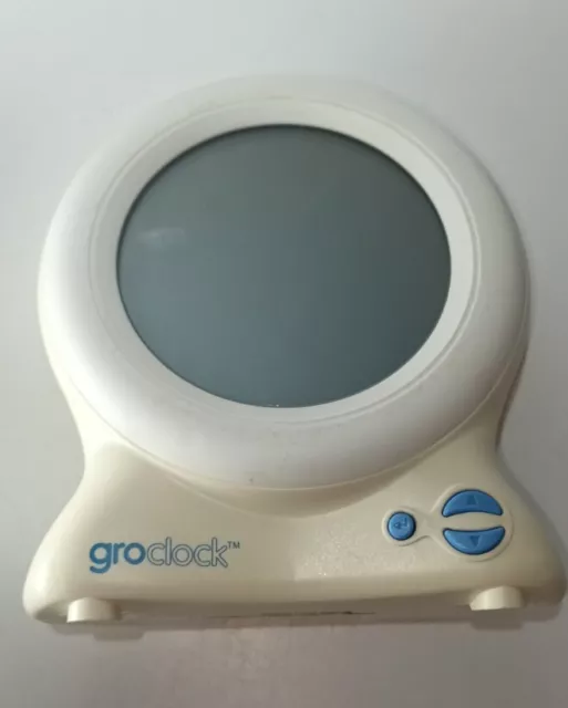 The Gro Company Groclock Sleep Trainer Aid for Young Children - White Gro Clock.