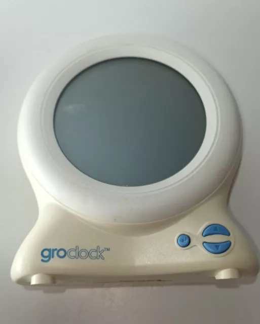 The Gro Company Groclock aiuto per addestratore sonno per bambini piccoli - Orologio bianco grande.