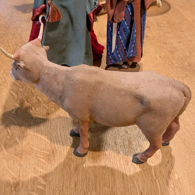 TRÈS ANCIEN SANTON de Noel, pour crèche de la nativité, ancien ane EUR 39,90 - FR