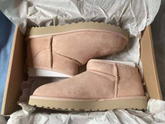 UGG Classic Ultra Mini Boot ASOS Exclusive Cameo Rose (Women's)