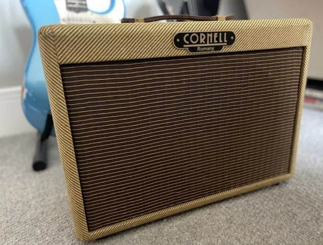 Cornell Romany 10 Hand-Built Tweed Guitar Valve Amp