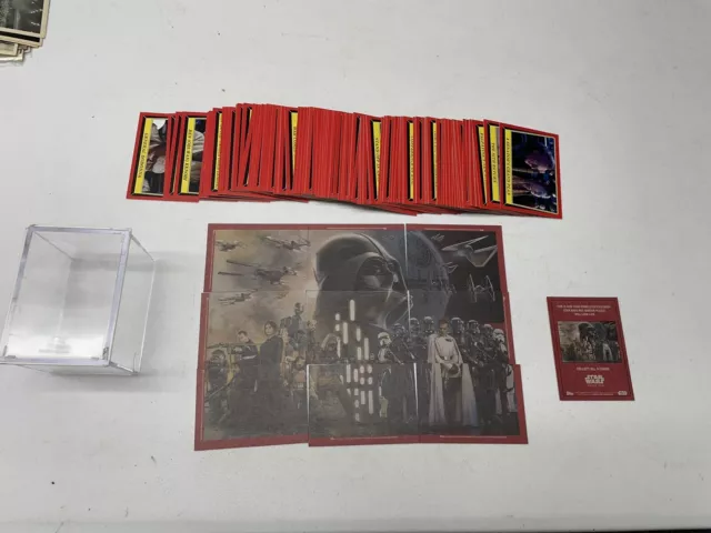 2016 Topps Star Wars : Rogue One Mission Briefing 110 Card Complete Base Set NEW