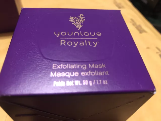 Younique Royalty Exfoliating Mask 1.7 oz New In Box